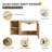 36''/40'' Single Floating Bathroom Vanity With Ceramic Sink, Wall Mounted Bathroom Vanity With  Soft Close Door And Shelf-755788374-752551670