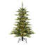 Sapin artificiel illuminé 4,5 pi avec lumières DEL bicolores