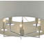 Abrego 5 - Light Polished Chrome Drum Pendant