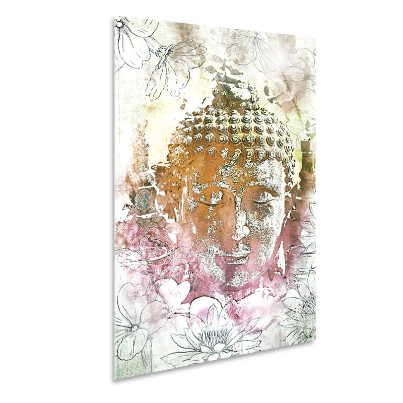 Zen 2 by Andrea Haase - No Frame Painting on Plastic / Acrylic, 95cm H x 65cm W