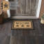 Tapis noir Welcome-108218728