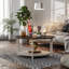 Table basse rustique Farmhouse-842535687