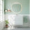 Meuble-lavabo mural 30 po pour meuble-lavabo mural flottant blanc, lavabo non inclus
