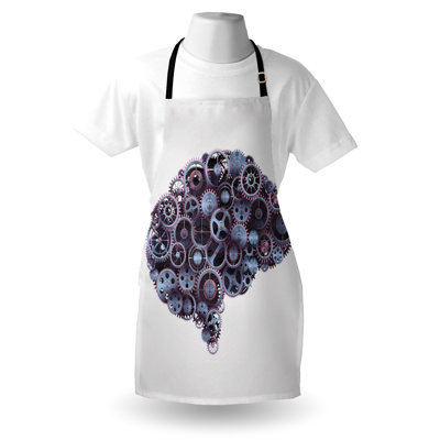 No Pattern Bib Apron