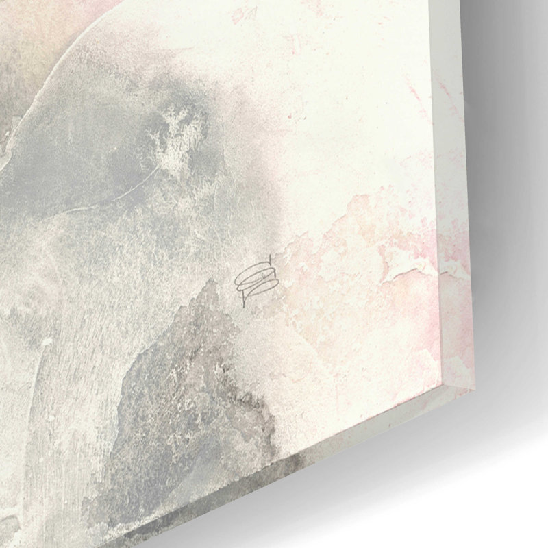 «Blush Circles II» par Chris Paschke, H 12 po x l 12 po x P 0,13 po