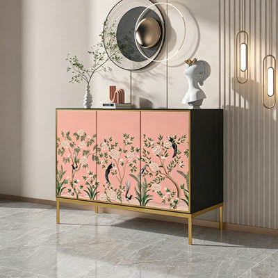 Chinese Style Solid Wood Storage Cabinet