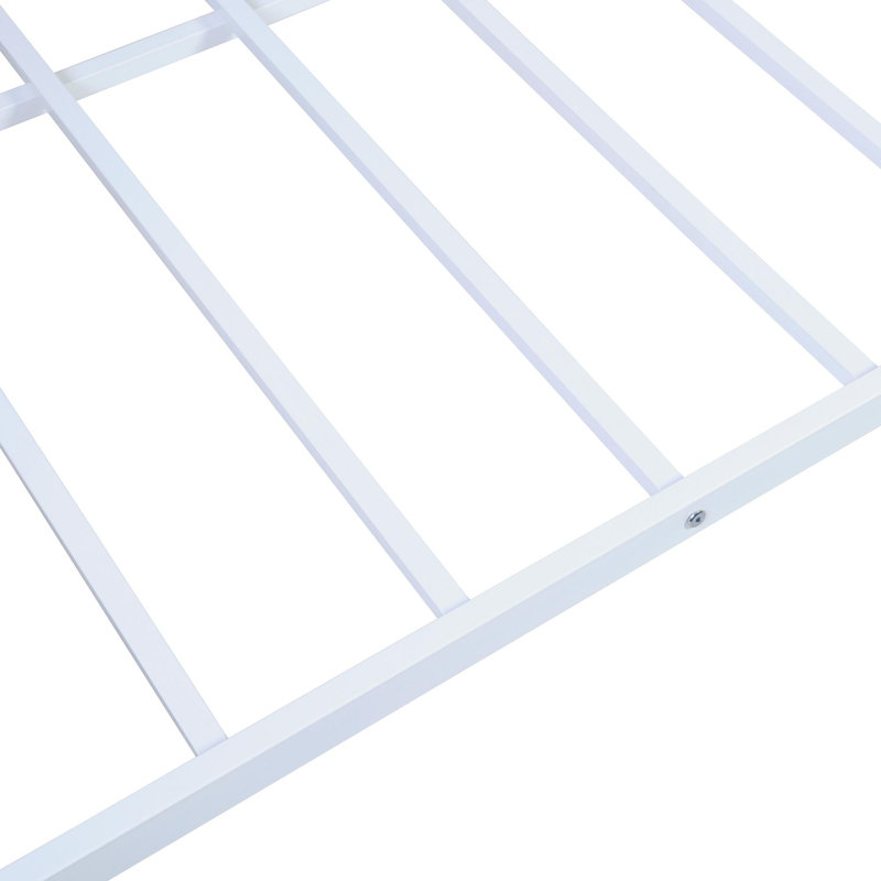 Mcgrath Standard Bunk Bed by Mason & Marbles, White, Twin Over Full