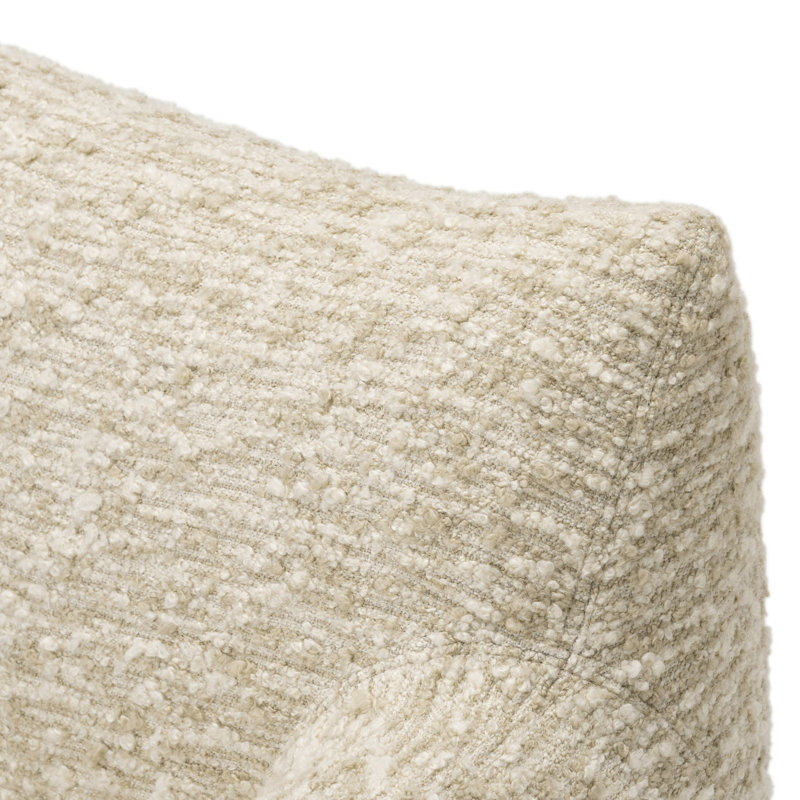 Margot Swivel Chair-Solema Cream, Solema Cream Boucle