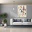  «Flocking 2» par Victoria Barnes, art mural sur toile, 40 po x 54 po