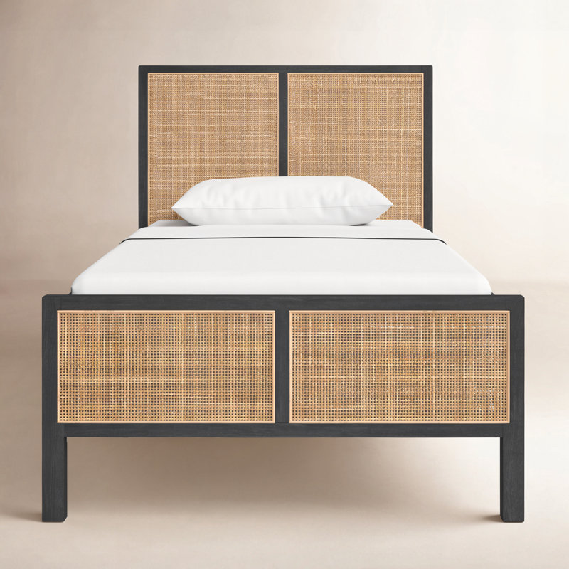 Sydney Bed, Twin, Black Wash