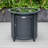 23.6'' Round Aluminum Fire Pit Accessory