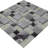 Palmerton 12" x 12" Ice-Crackle Versailles Random Sized Straight Edge Glass/Metal Mosaic Tile