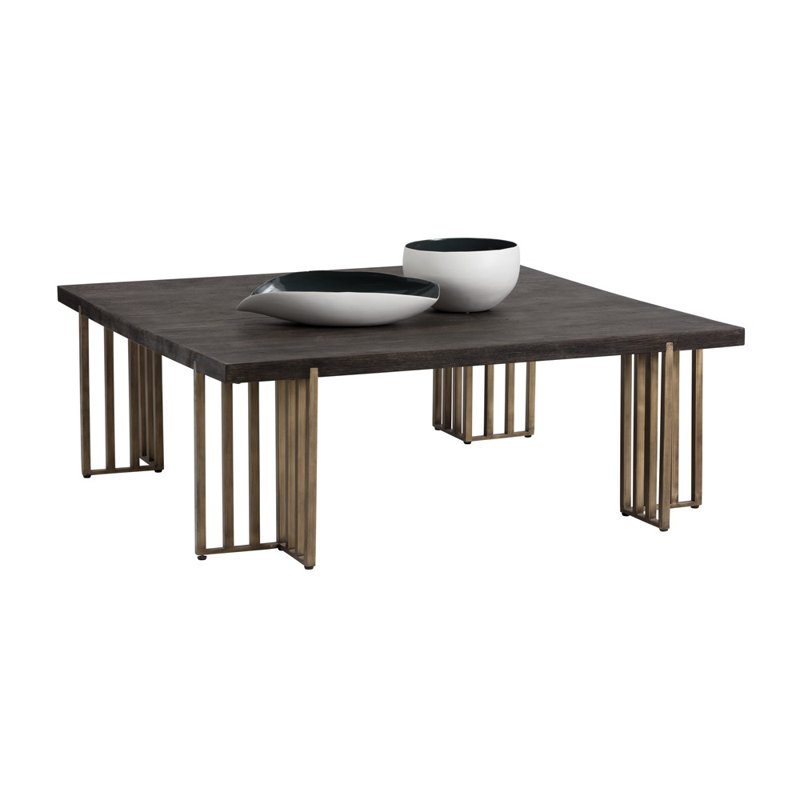 Alysa Coffee Table - Brown