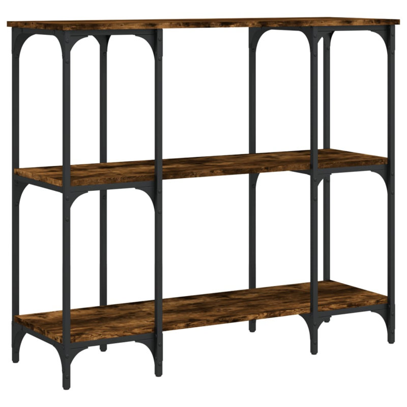 102cm Console Table, Smoked Oak