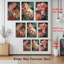 Pivoine florale, reproduction d'art sur toile tendue sur toile (ensemble de 3)-524647365