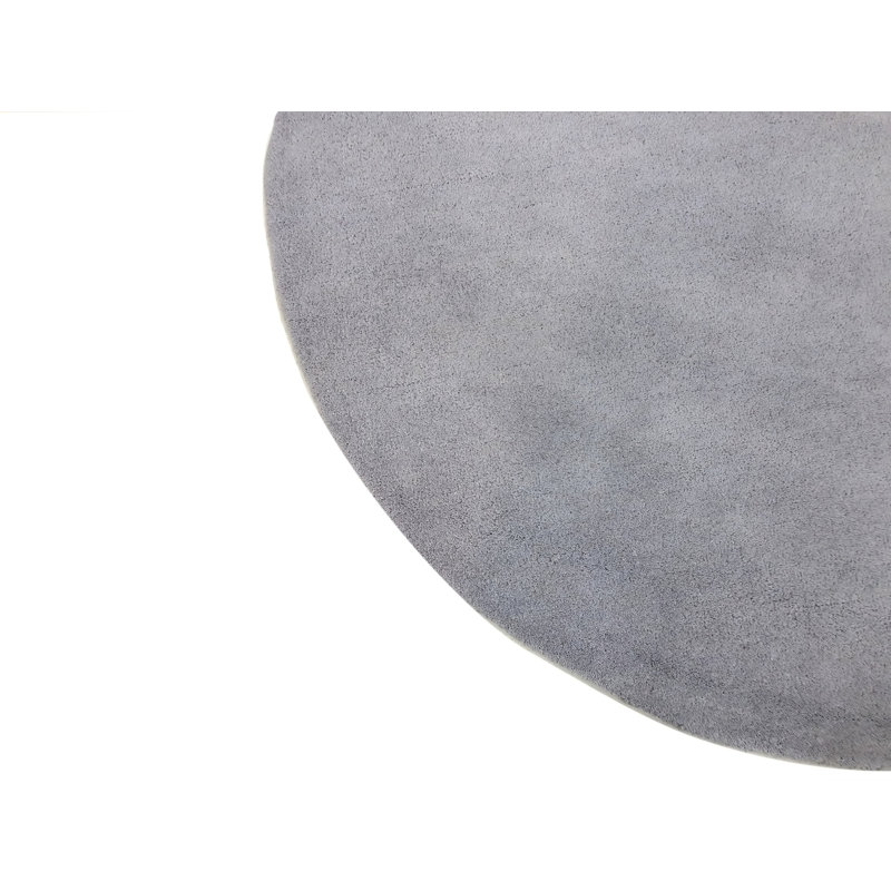 Round Enedina Solid Colour Area Rug, Round 120cm