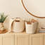 Lark Manor Fabric, Leather / Faux Leather Decorative Basket-1223360873