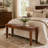 Weldy Solid Wood Bench-1321360547