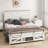 Farmhouse Platform Bed with Storage Footboard-246705960-244302941