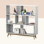 Justine 126cm H x 122cm W Standard Bookcase-20389183