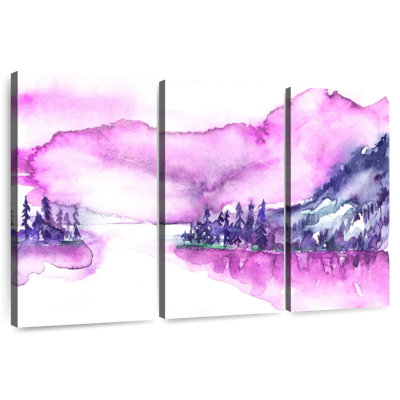 Avery, montagne rose
