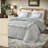 -Piece Full/Queen Bedding Sets, Cotton-Polyester Floral, Vintage Bedroom