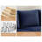 79" Striped Corduroy Upholstered 3 Seater Sofa With Armrest Pockets-506769012