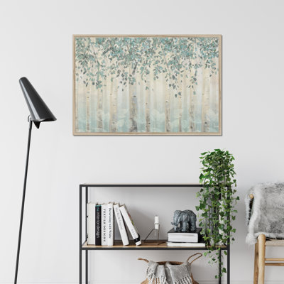 Dream Forest I Silver Leaves by James Wiens - Painting