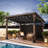 12FT.X 14FT.Outdoor Wooden Gazebo With Sloping Roof