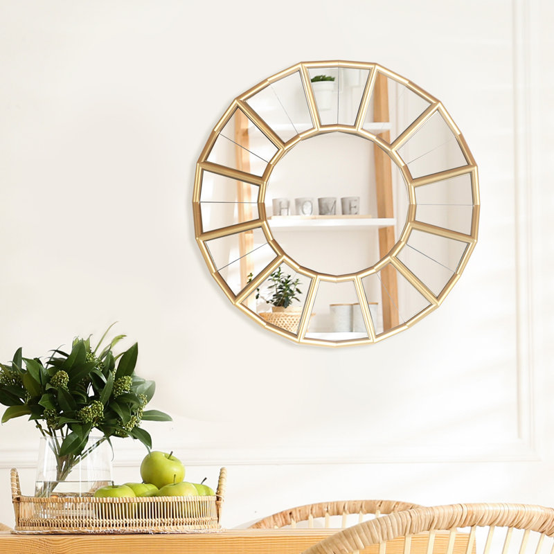 Miroir rond 24 po Mirrorize, 24 po x 24 po
