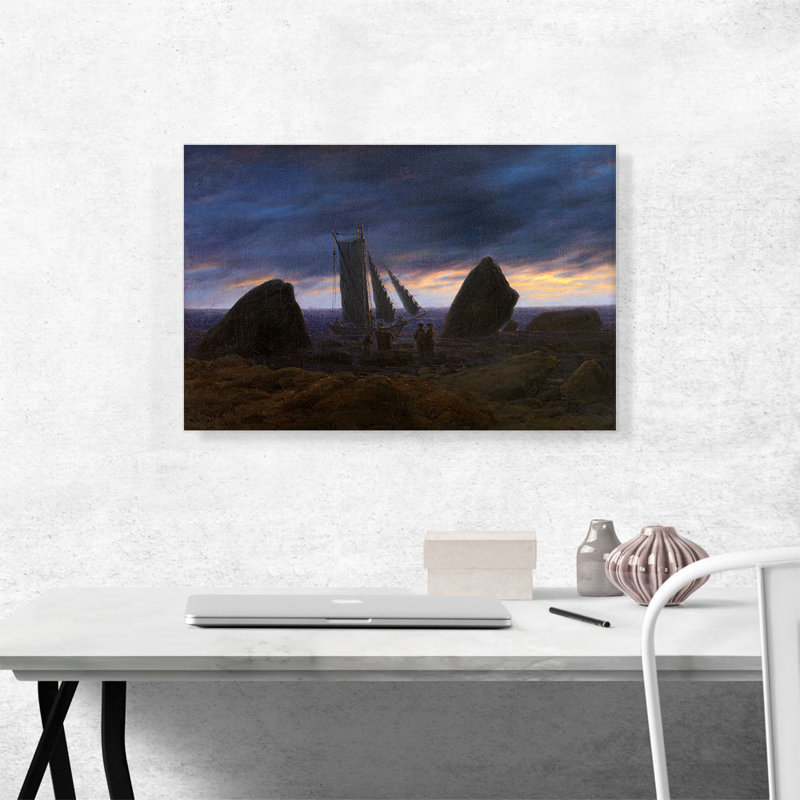 Reproduction d'art sur toile tendue, H 18 po x l 26 po x P 1,5 po
