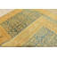 Tapis bleu nouvel âge en laine 9 pi 1 po x 11 pi 8 po Mounir