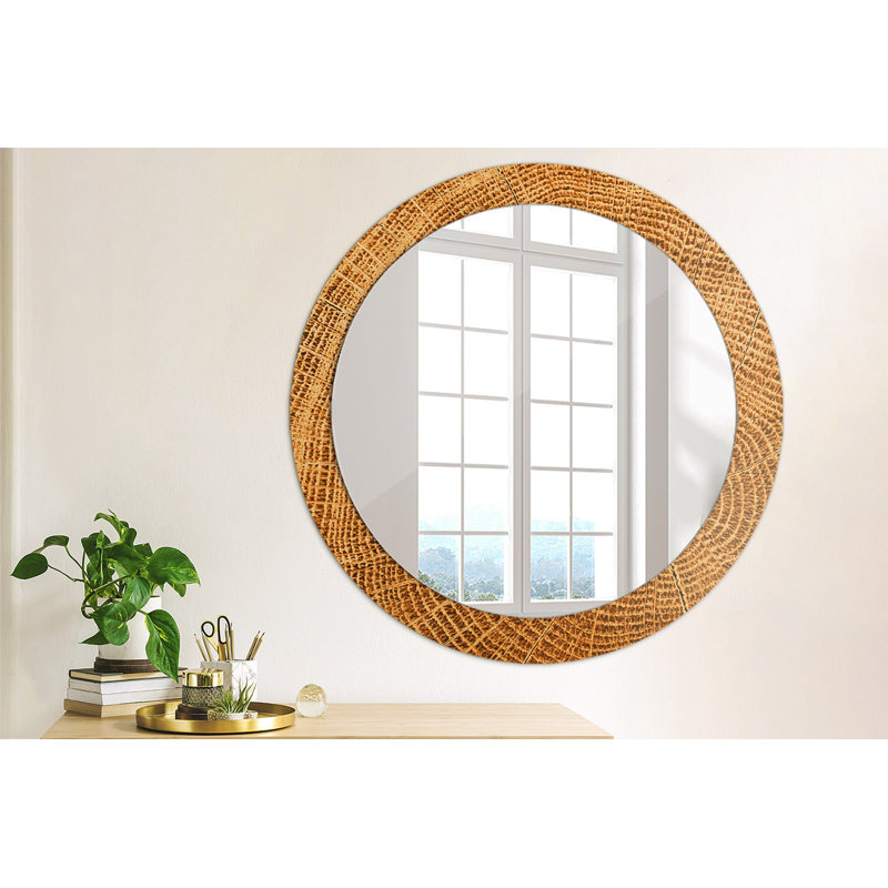 Huldar Glass Flat Wall Mirror