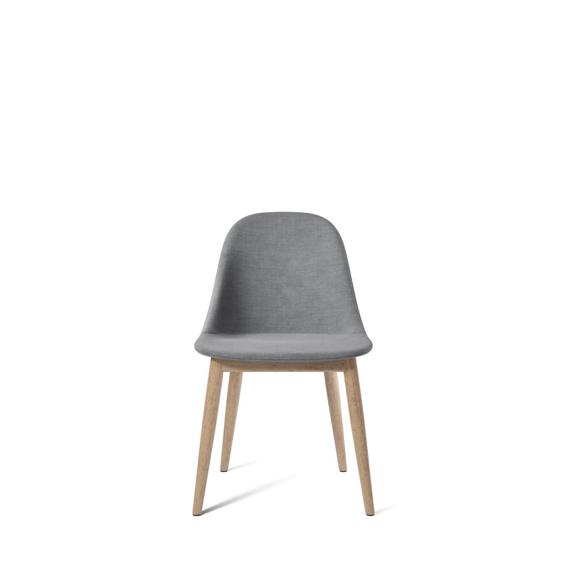 Harbour Dining Chair, Fiord 2 961 Wool, Dark Stained Oak