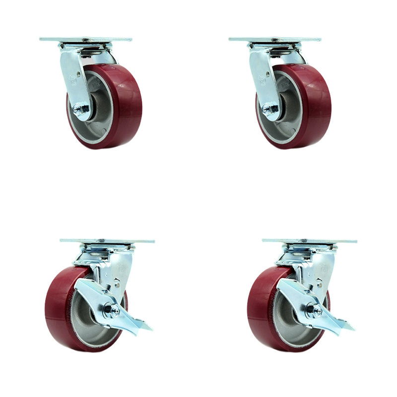 Roulettes pivotantes