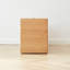 Armoire de rangement en chêne massif pour table de chevet