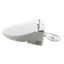 Siège de toilette de bidet électronique TOTO® WASHLET® C200 avec couvercle PREMIST et SoftClose®, coton allongé, blanc-20357691