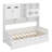 Wooden Daybed With Trundle, And All-In-One Cabinet And Shelf-113572564-106588310