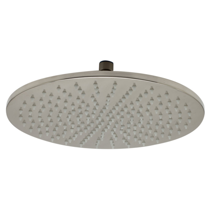 Pomme de douche fixe Rain, Nickel brossé