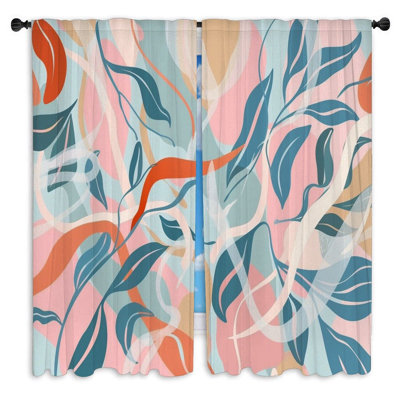 Rodricas Polyester Room Darkening Curtain Pair