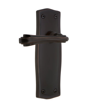 Prairie Plate Single Dummy with Fleur Lever