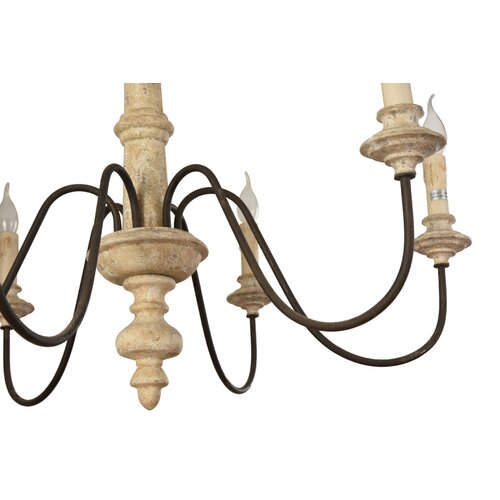 Ophelia & Co. Fellers 6 - Light Wood Dimmable Classic / Traditional ...