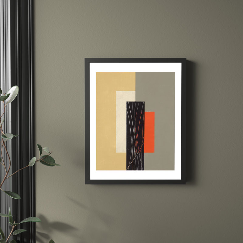 Rhythm 2 by Robert Kamnatnik, 20" H x 16" W x 1.25" D, Black