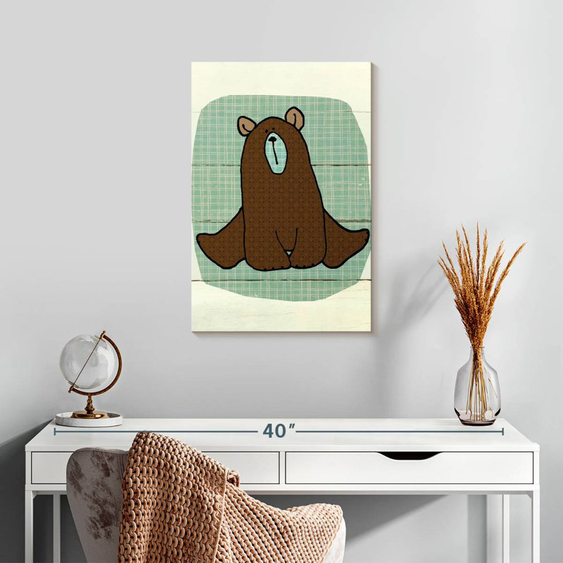Brampt Woodland Creatures Bear, 24" H x 16" W