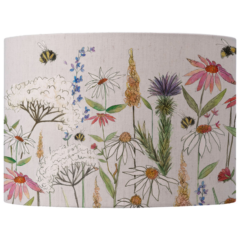 Hermione Cotton, Multicoloured Beige, 21cm H x 30cm W x 30cm D