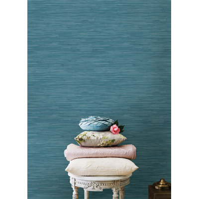  Grassweave 216" L x 20.5" W Peel and Stick Wallpaper Roll