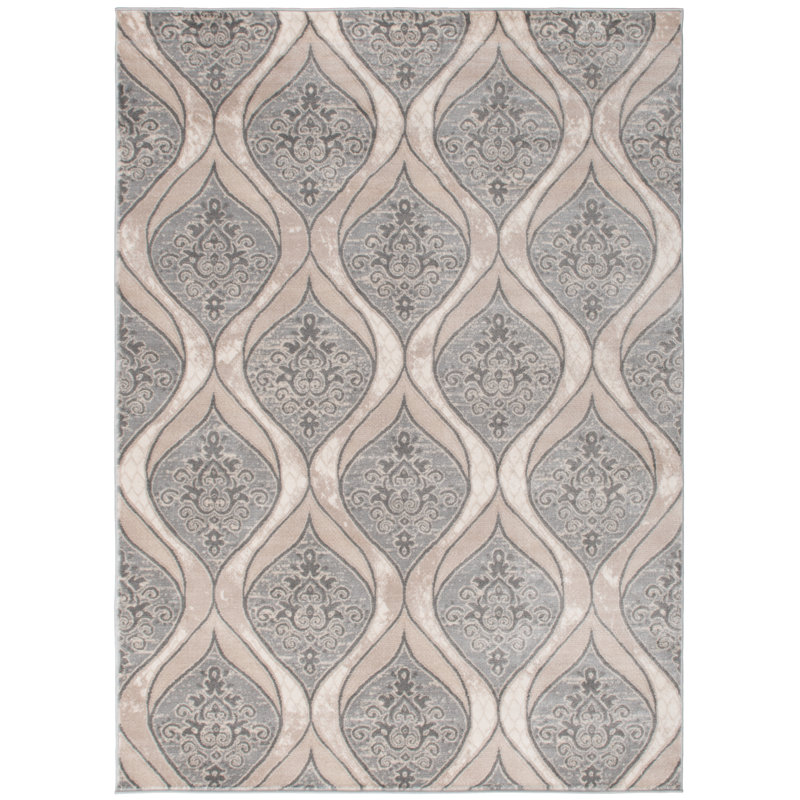Butcher Geometric Indoor Rug, Rectangle 5'3" x 7'3"