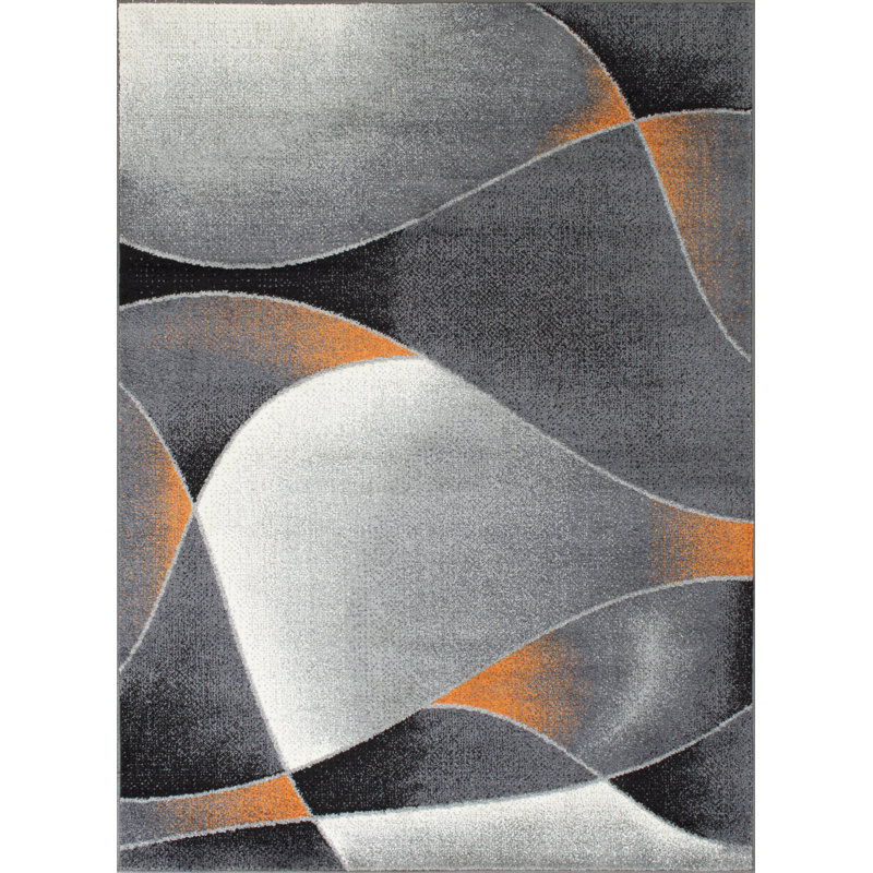 Hartlepool Abstract Indoor Rug, Rectangle 5' x 7'