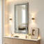 Alend Glass Flat Wall Mirror
