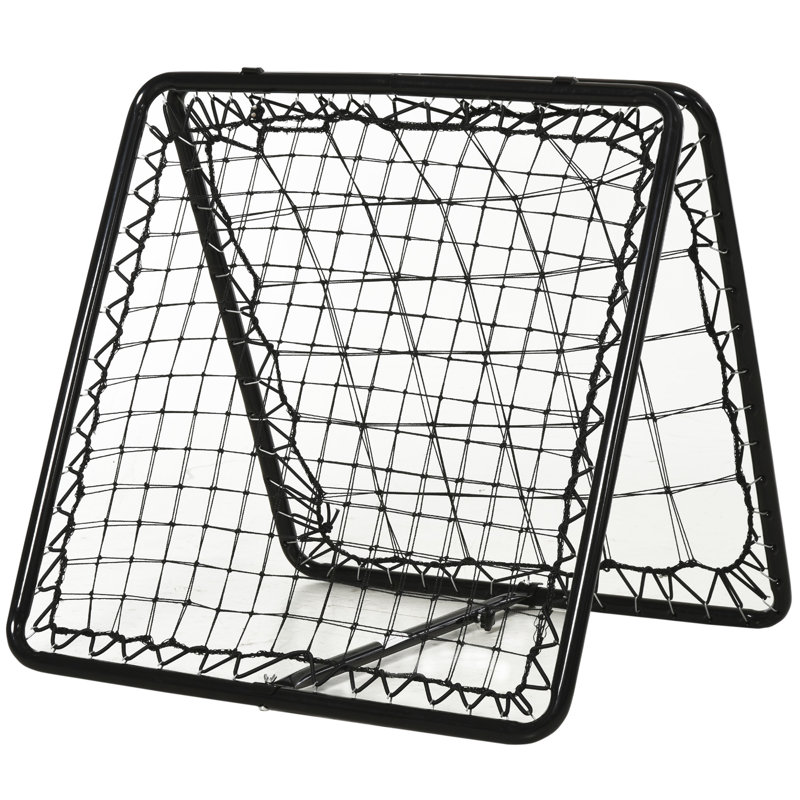 HOMCOM Metal Football Net